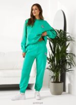 Gym King Varsity Jogger Jade Green Women Clothing J2PFB596 - Image 2