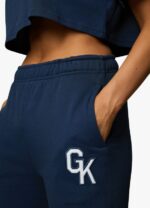 Gym King Varsity Jogger Oxford Blue Women Clothing J2PFB382 - Image 3