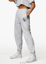 Gym King Varsity Jogger Snow Marl Women Clothing J2PFB388 - Image 7