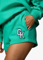 Gym King Varsity Short Jade Green Women Clothing J2PFB384 - Image 7