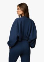 Gym King Varsity Tracksuit Oxford Blue Women Clothing J2PFB575 - Image 3