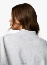 Gym King Varsity Tracksuit Top Snow Marl Women Clothing J2PFB379 - Image 10