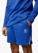 Gym King Velocity Tech Short Electric Blue/Black Men Clothing J2PFB149 - Image 3