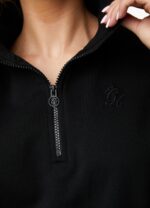 Gym King Vital Linear Arch Funnel Black Women Clothing J2PFB619 - Image 2