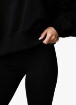 Gym King Vital Linear Arch Funnel Black Women Clothing J2PFB619 - Image 5