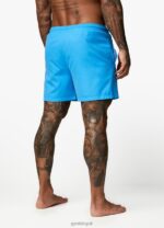 Gym King Wave Swim Short 5'' Malibu Blue Men Clothing J2PFB164 - Image 4