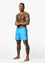 Gym King Wave Swim Short 5'' Malibu Blue Men Clothing J2PFB164 - Image 5