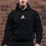 Gym King X Aspinall Limited Edition Established Hood Black Men Clothing J2PFB209