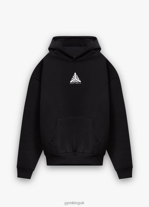 Gym King X Aspinall Limited Edition Established Hood Black Men Clothing J2PFB209 - Image 3