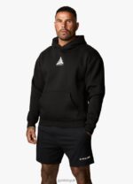 Gym King X Aspinall Limited Edition Established Hood Black Men Clothing J2PFB209 - Image 6