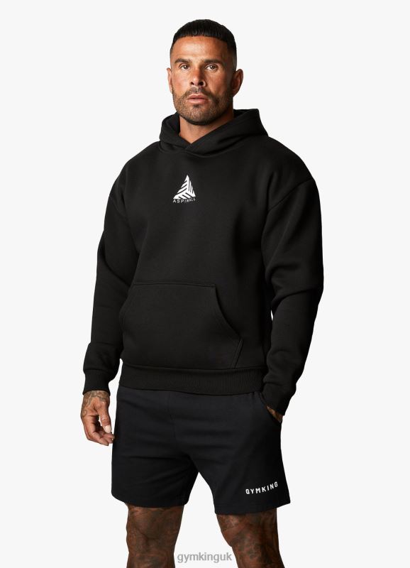 Gym King X Aspinall Limited Edition Established Hood Black Men Clothing J2PFB209 - Image 6