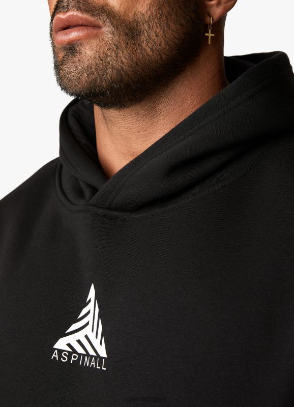 Gym King X Aspinall Limited Edition Established Hood Black Men Clothing J2PFB209 - Image 8