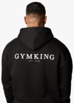 Gym King X Aspinall Limited Edition Established Hood Black Men Clothing J2PFB209 - Image 9