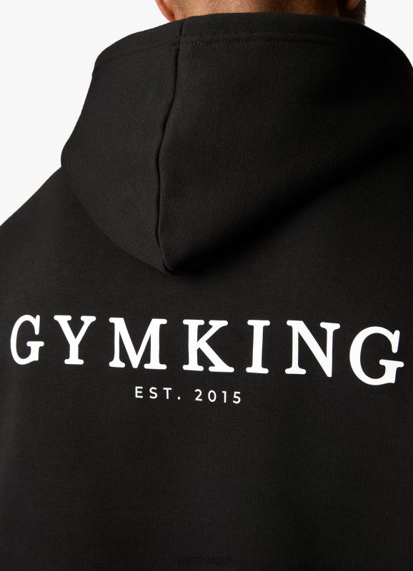 Gym King X Aspinall Limited Edition Established Hood Black Men Clothing J2PFB209 - Image 10