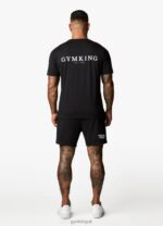 Gym King X Aspinall Limited Edition Established Tee Black Men Clothing J2PFB42 - Image 12