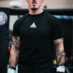 Gym King X Aspinall Limited Edition Established Tee Black Men Clothing J2PFB42