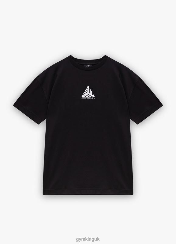 Gym King X Aspinall Limited Edition Established Tee Black Men Clothing J2PFB42 - Image 4