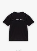 Gym King X Aspinall Limited Edition Established Tee Black Men Clothing J2PFB42 - Image 5
