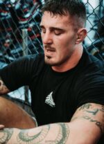 Gym King X Aspinall Limited Edition Established Tee Black Men Clothing J2PFB42 - Image 6