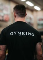 Gym King X Aspinall Limited Edition Established Tee Black Men Clothing J2PFB42 - Image 7