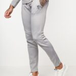 Gym KingFundamental Lightweight Poly Tracksuit Bottoms Shadow Grey Men Clothing J2PFB299
